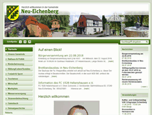 Tablet Screenshot of neu-eichenberg.de